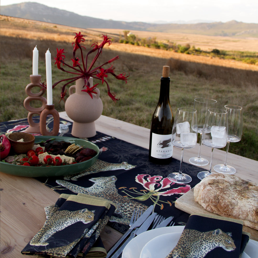 Table Runner ~ Midnight Elegance