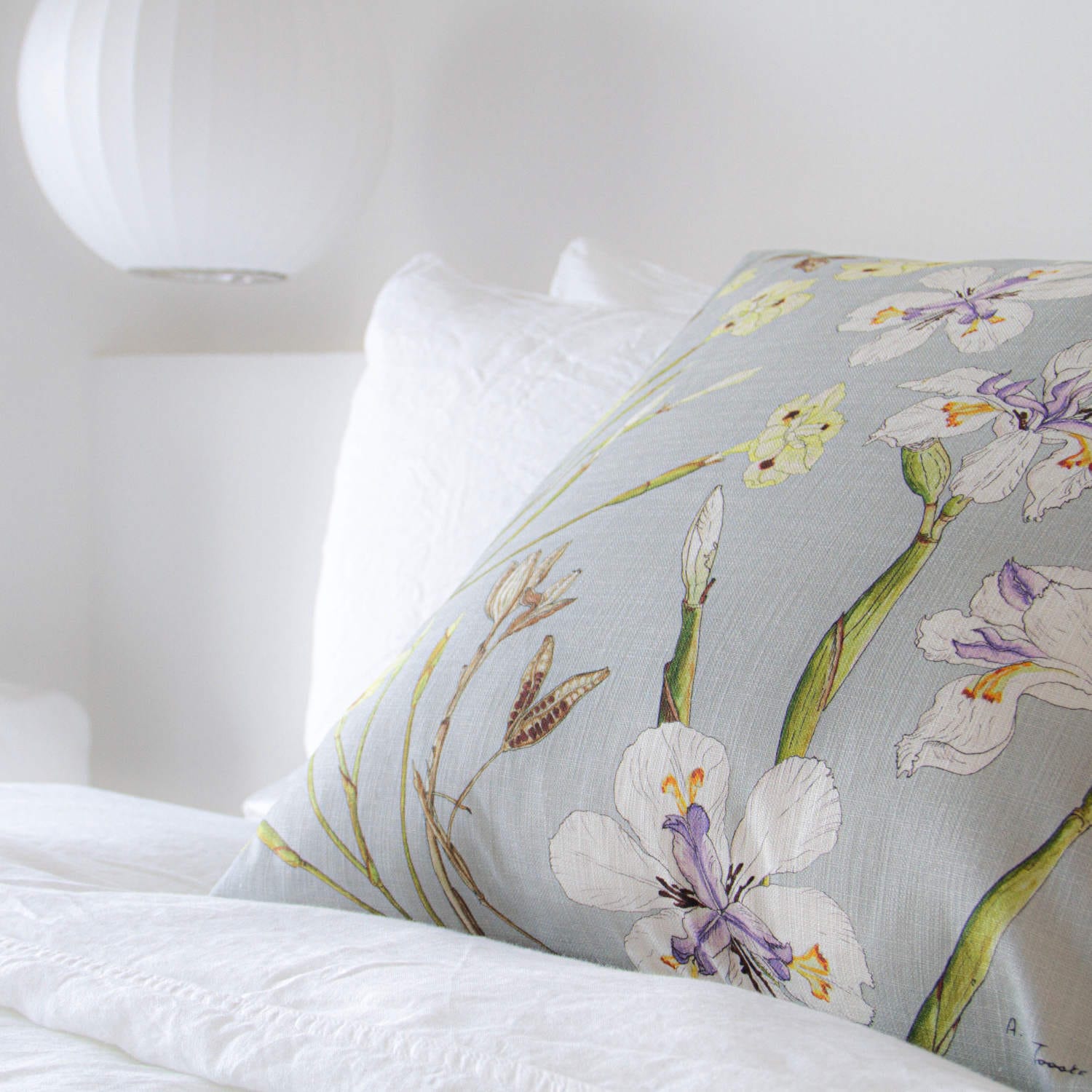 Floral Cotton Scatter Cushion Buy handmade cushion covers online CoralBloom Studio TM