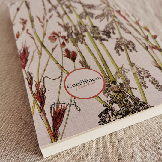 CoralBloom Studio Stationery Restio's Journal