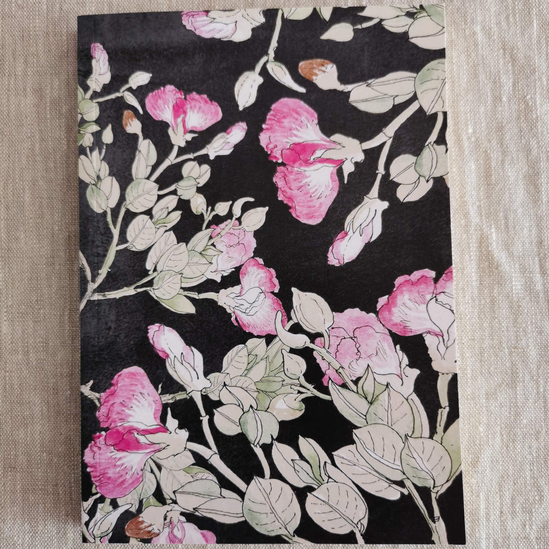 CoralBloom Studio Stationery Wild Sweetpea Journal