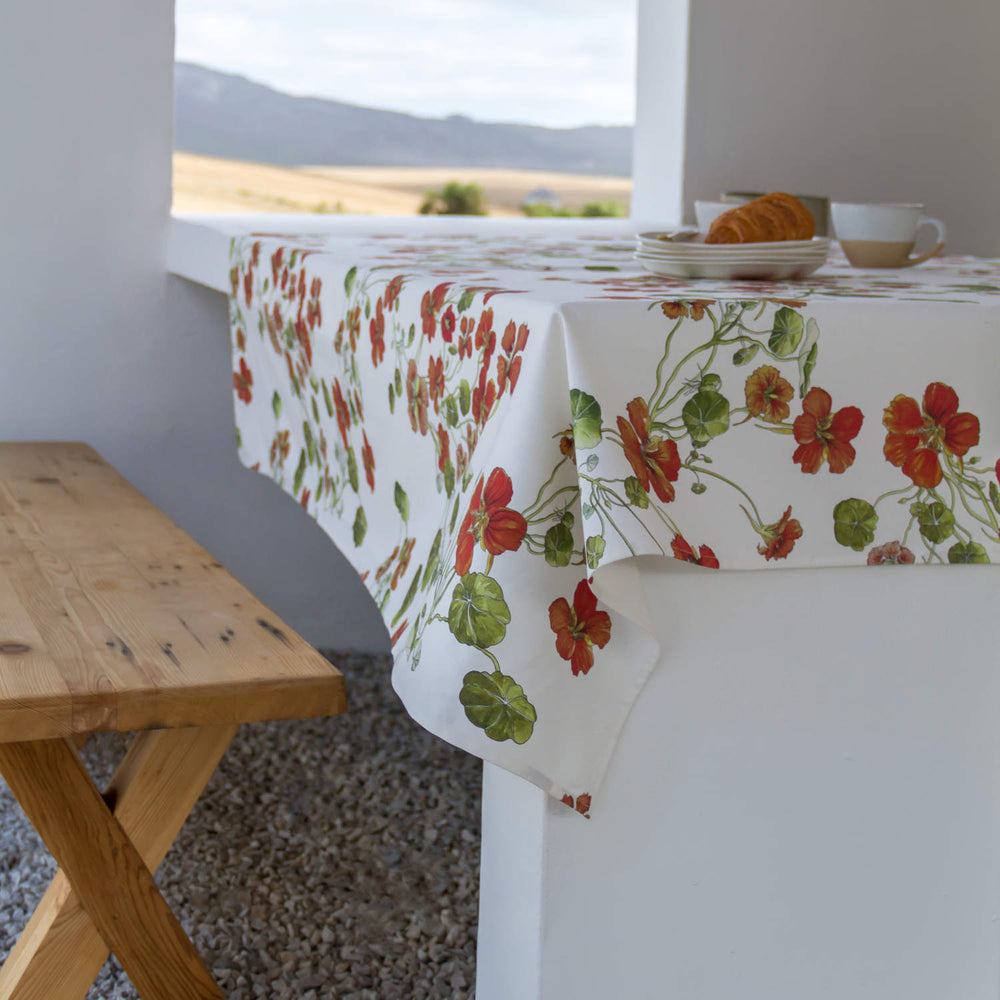 Nasturtium Tablecloth