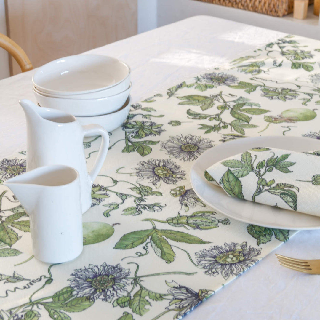 CoralBloom Studio Tableware Table runners passionfruit