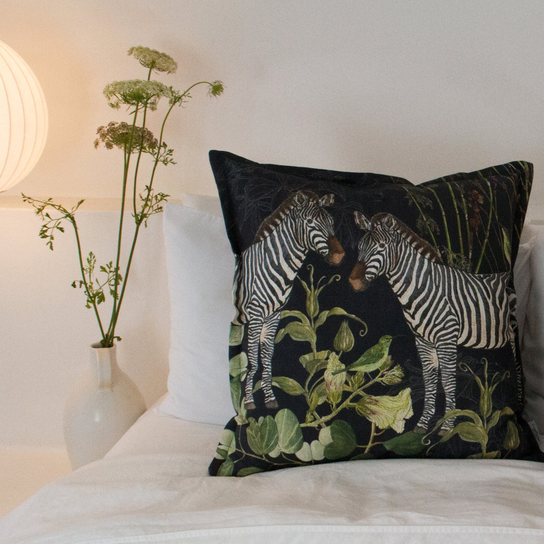 Midnight Elegance ~ Velvet Scatter Cushion Cover