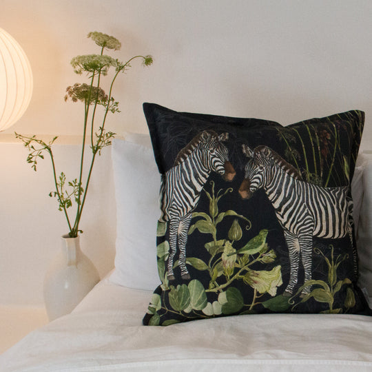 Midnight Elegance ~ Velvet Scatter Cushion Cover