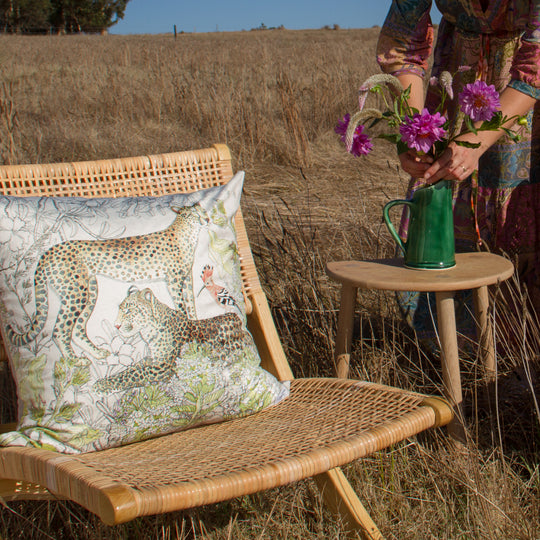 Safari Symphony Cats ~ Velvet Scatter Cushion Cover