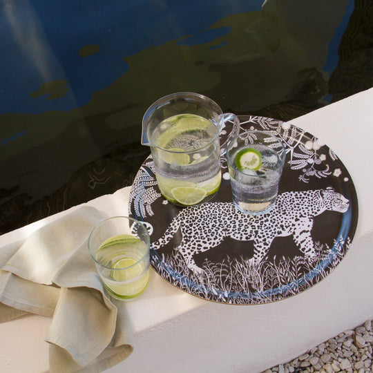 Melamine Tray ~ Leopard