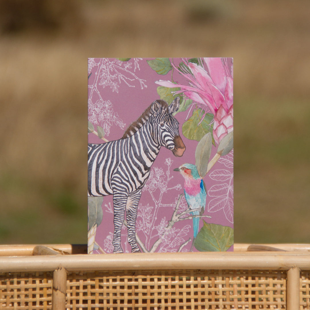 Notebook ~ Bushveld Elegance, Pink