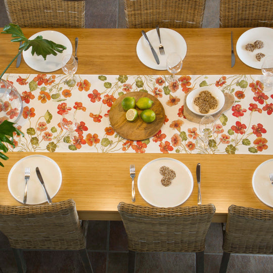 Nasturtium Table Runner
