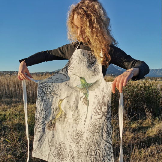 Daleen Roodt CoralBloom Studio Functional Art Apron