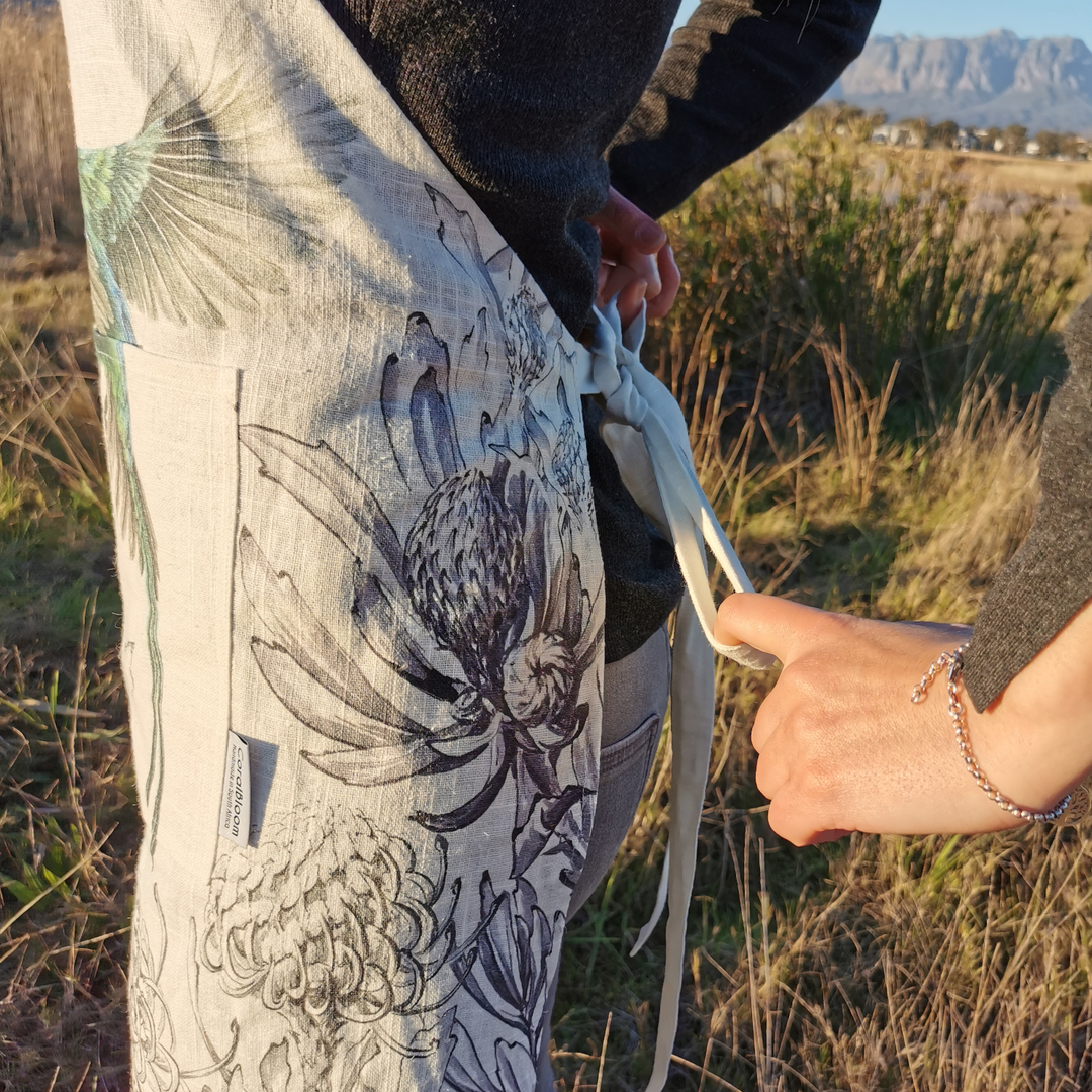 Daleen Roodt CoralBloom Studio Functional Art Apron
