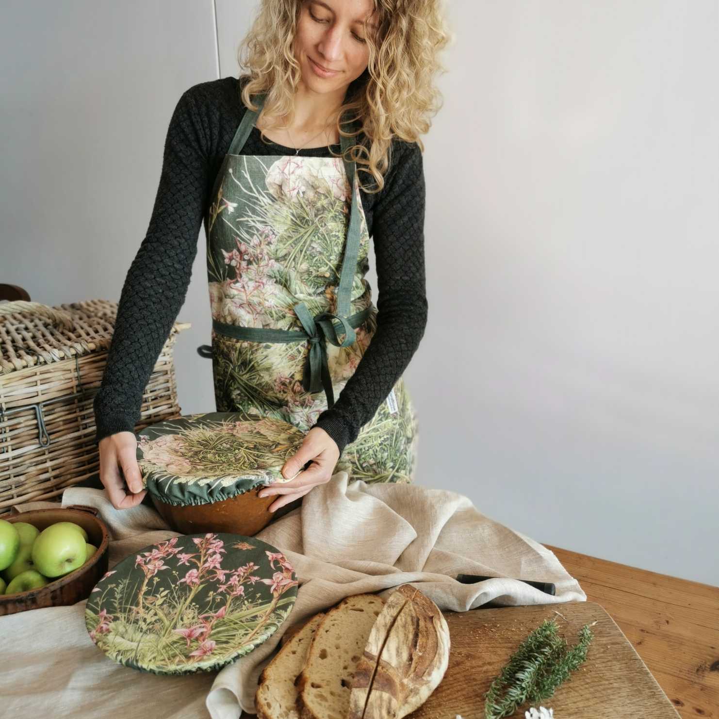 Daleen Roodt CoralBloom Studio Functional Art Apron