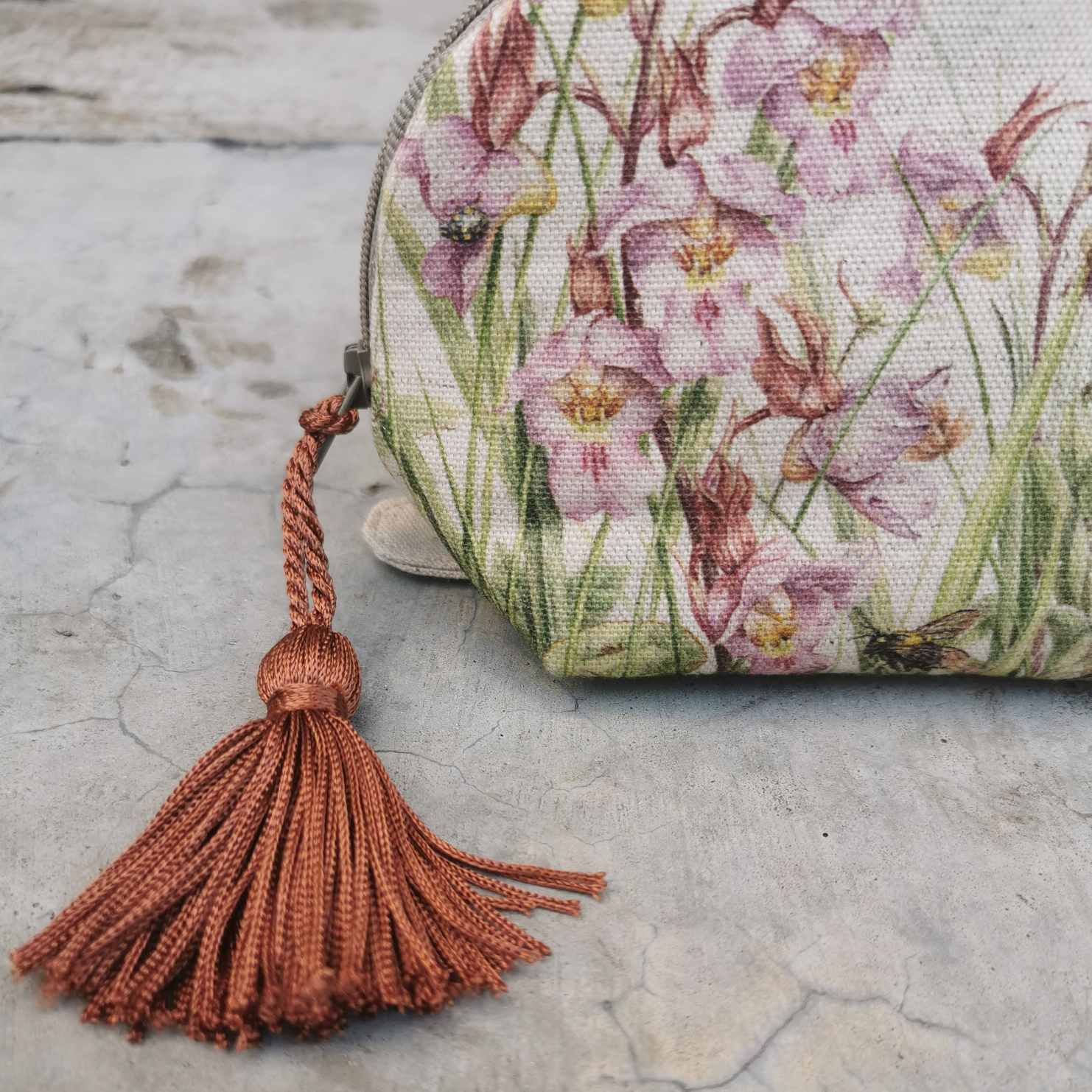 Field of Orchids Clutch Bag – CoralBloom Studio TM