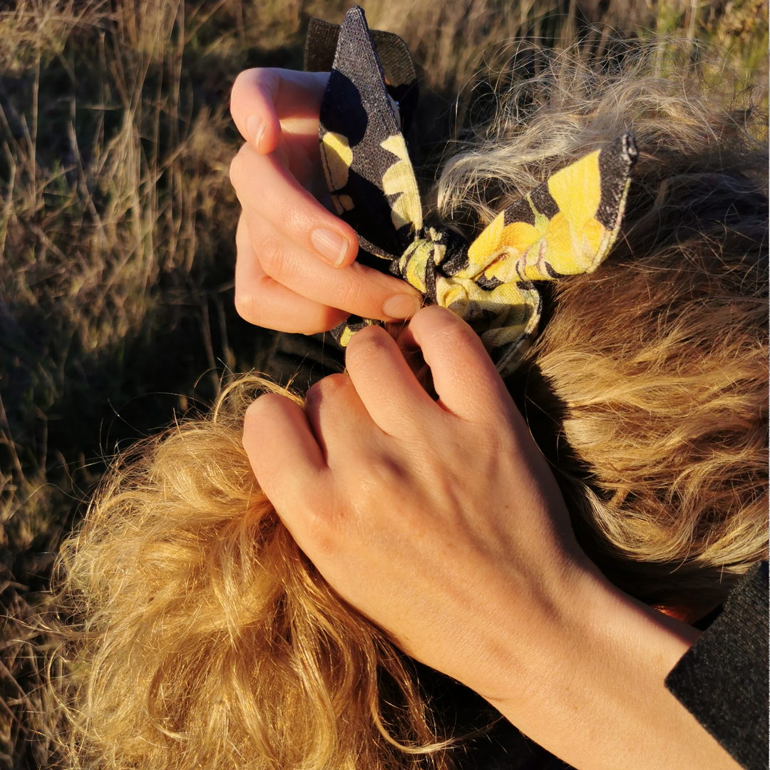 Daleen Roodt CoralBloom Studio Functional Art Scrunchy