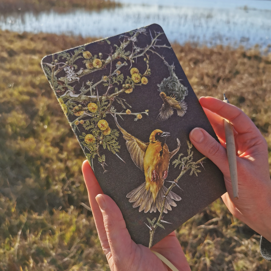 Daleen Roodt CoralBloom Studio Functional Art Journal notebook