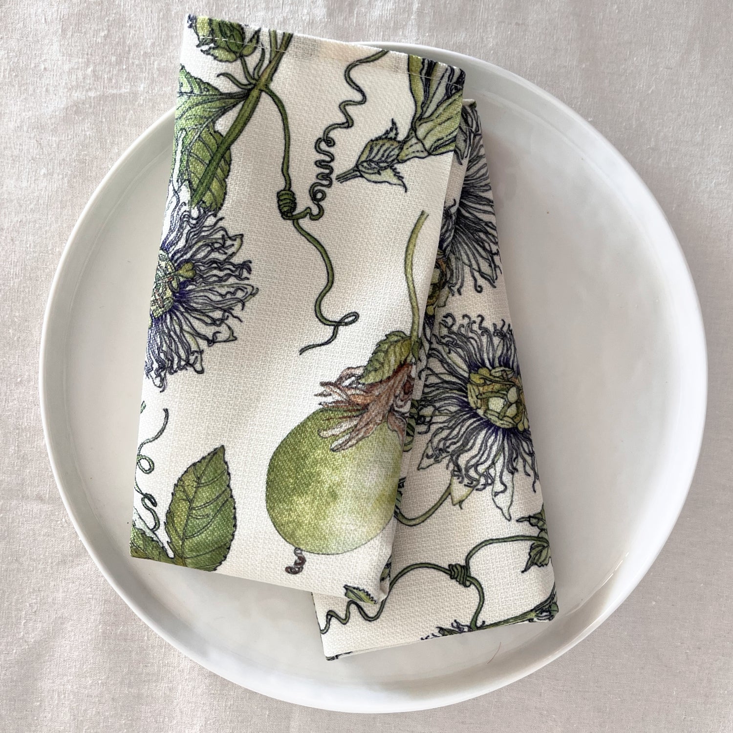 CoralBloom Studio Napkin Set Passionfruit