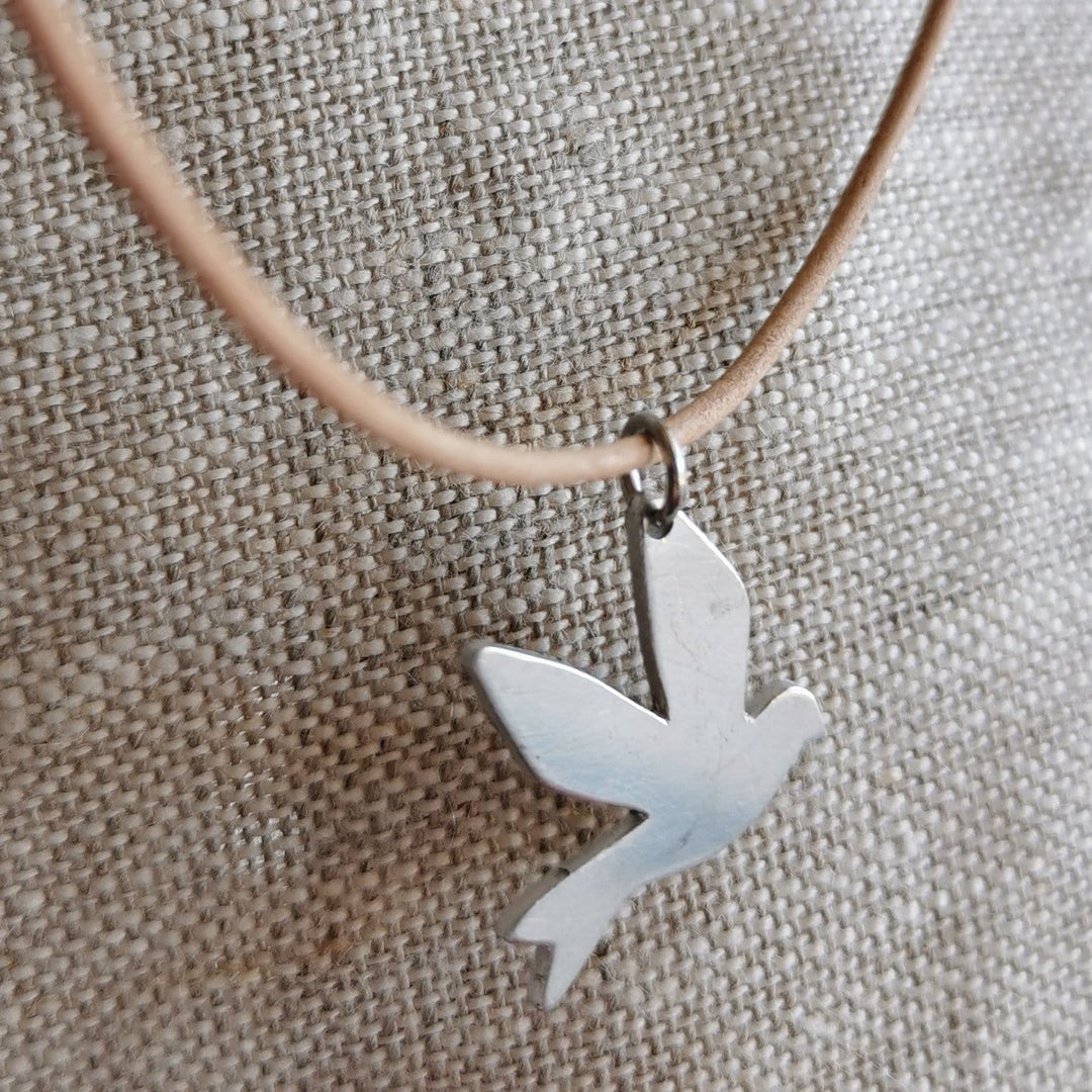 Aluminum Bird Pendant