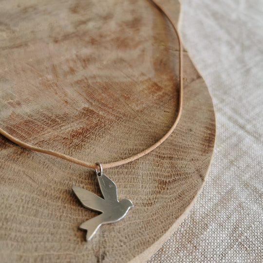 Aluminum Bird Pendant