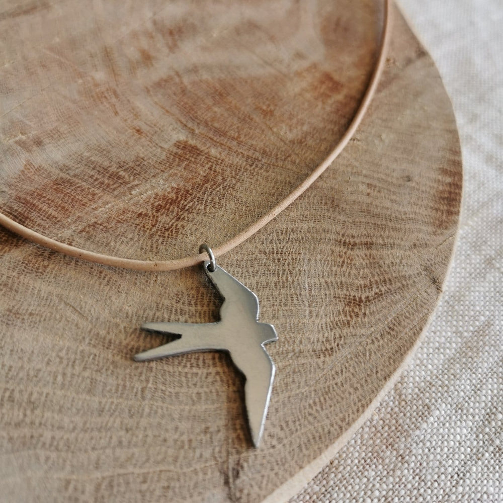 Aluminum Bird Pendant