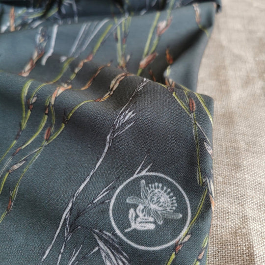 CoralBloom buff headwear Restio grass
