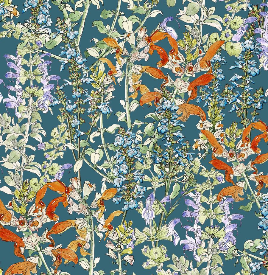 Japanese Kimono in pure linen
