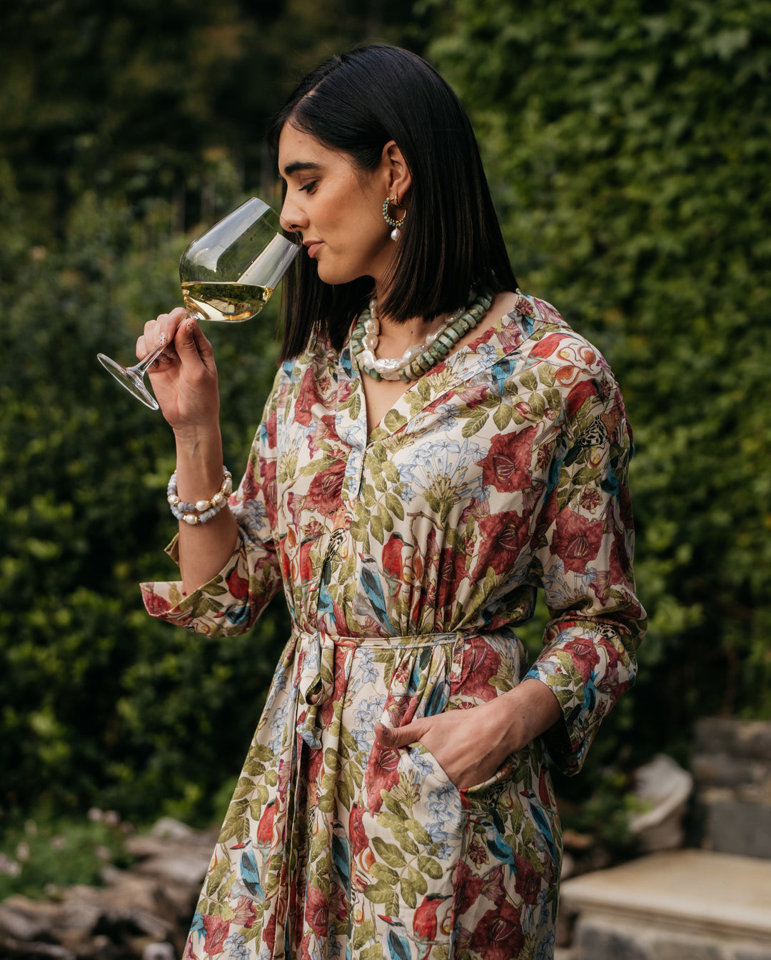 Shirt dress ~ Kruger Birds