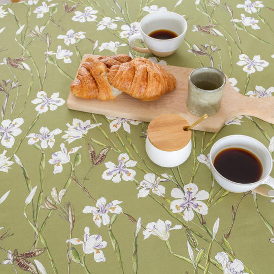 CoralBloom Studio Functional Art tableware dietes tablecloth