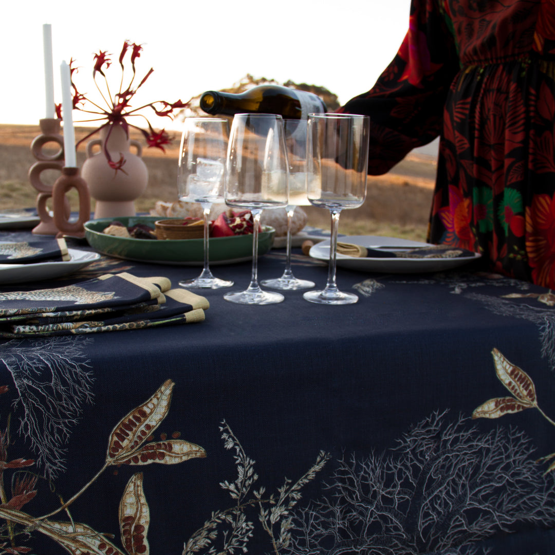 Tablecloth ~ Midnight Elegance