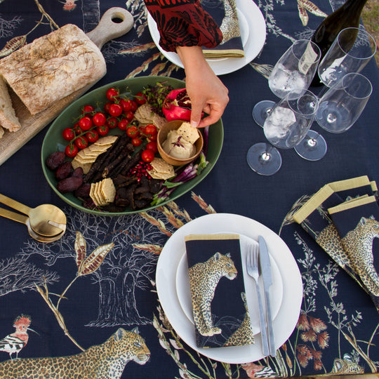 Napkins ~ Midnight Elegance