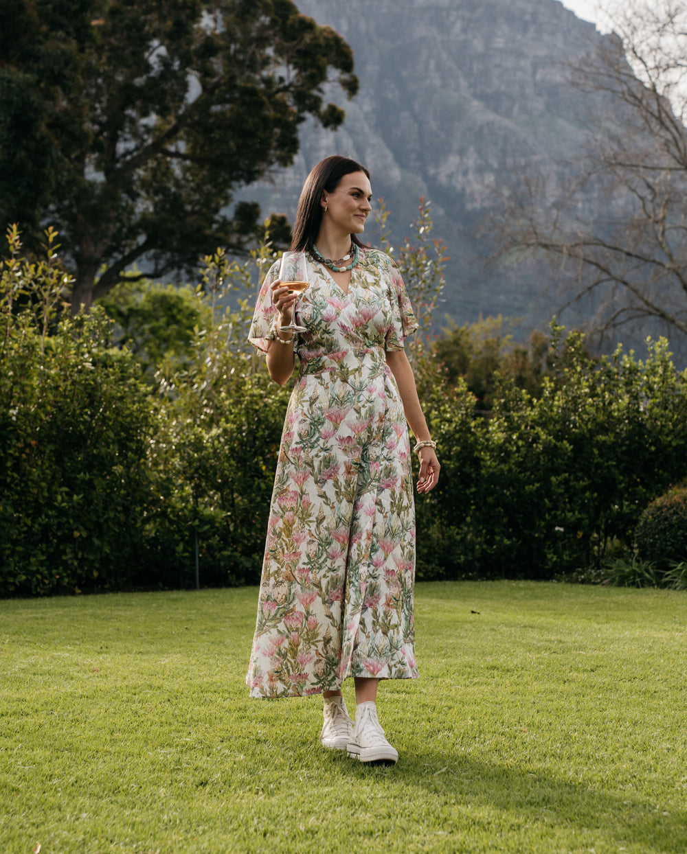 Wrap dress ~ Proteas