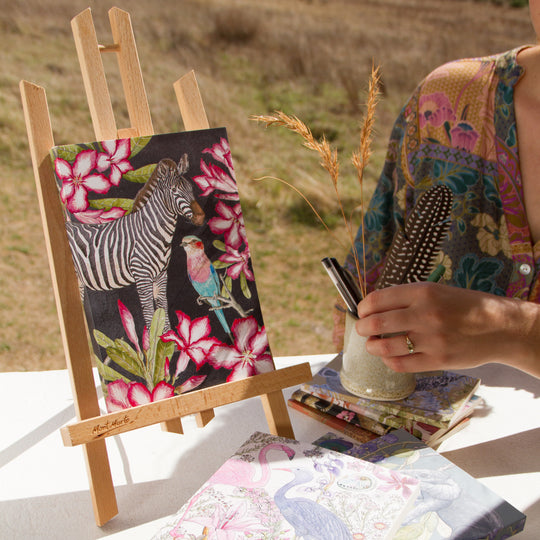 Journal  - Zebra & Impala lilies