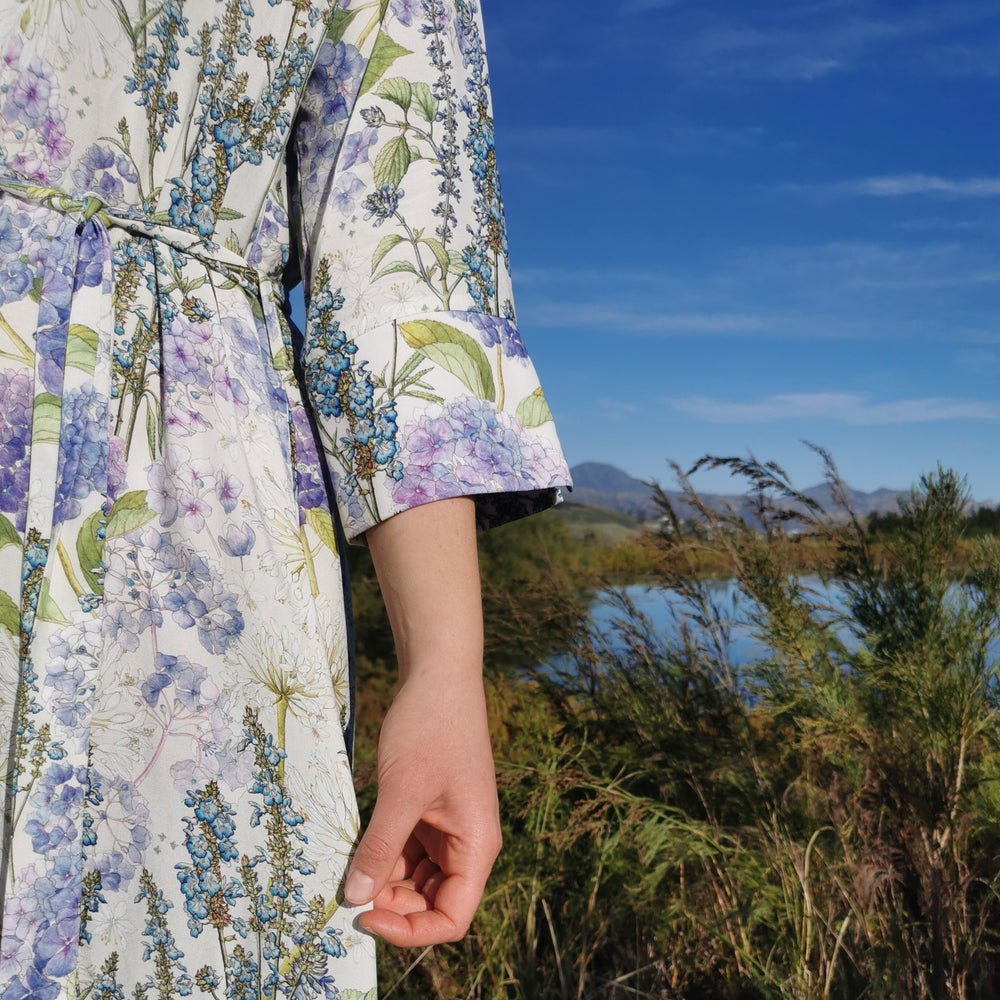 Shirt dress ~ Summer Blooms