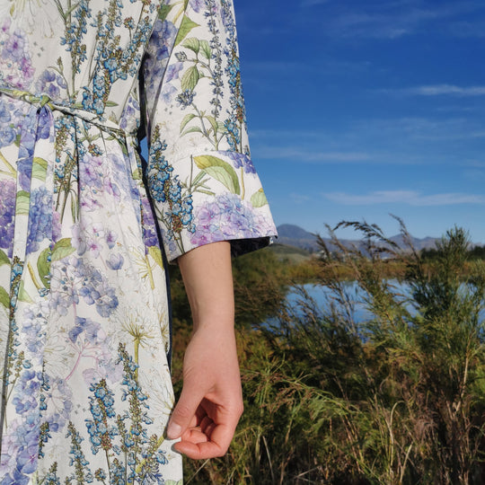 Shirt dress ~ Summer Blooms