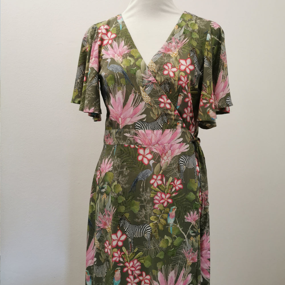 Wrap dress ~ Bushveld