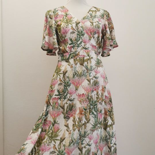 Wrap dress ~ Proteas