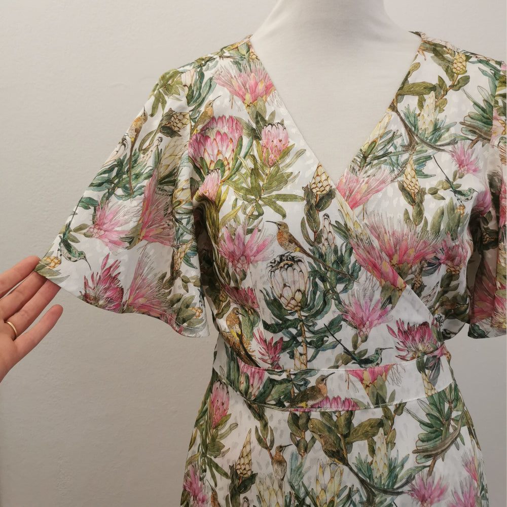 Wrap dress ~ Proteas
