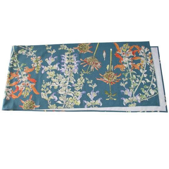 Salvia Cotton Table Runner